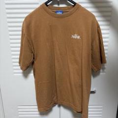 PHATRNKブラウン 半袖 Tシャツ ロゴ入り