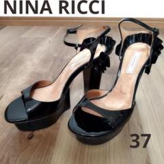 ニナリッチレースフラットミュールSIZE36お値打ち美品