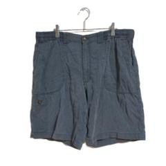 ショートパンツ グレー テンセル混 ウエストゴム L 涼しい 夏 柔らか