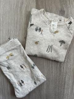 H&M セットアップ 上下セット 80cm 9-12M