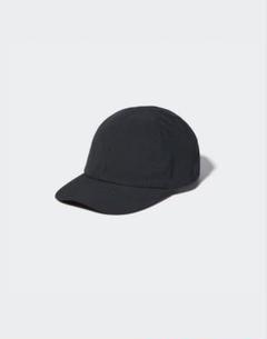 UVカットキャップ 2WAYストレッチ ドライフィットキャップ ブラック 黒