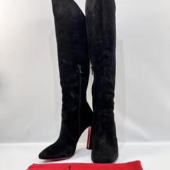 希少✨定価約17万 クリスチャンルブタン ニーハイ ロング ブーツ 2025年最新】Christian Louboutin ニーハイ・サイハイブーツの