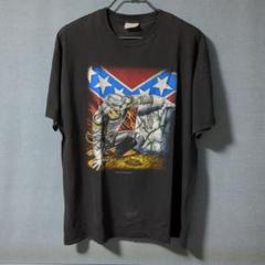 南部連合 グラフィックTシャツ ブラック　XL