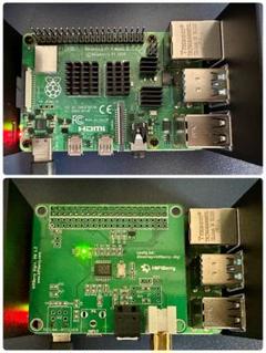 ★美品 Raspberry Pi 4 Model B サウンドボード 金属ケース