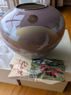 九谷焼 鶴平造 花瓶 花器 壺 2025年最新】Yahoo!オークション -九谷焼 花瓶 鶴(陶芸)の中古品