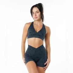 タグ付きALPHALETE SURFACE ペブルプリント上下セット