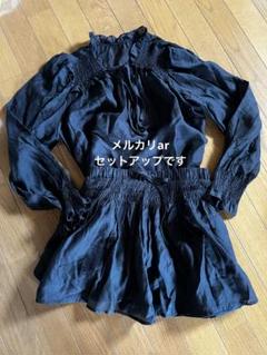 DHOLIC ミナグラム　シースルーブラウス　セットアップ