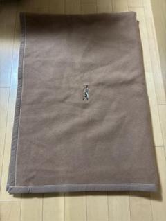 イヴ・サンローラン　100% wool 毛布