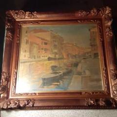 別府貫一郎、リュクサンブール公園、希少な額装用画集より、新品