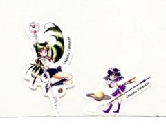 激レア当時品★セーラーサターン　セーラープルート 美少女戦士セーラームーン」プルート＆サターンが90年代当時の