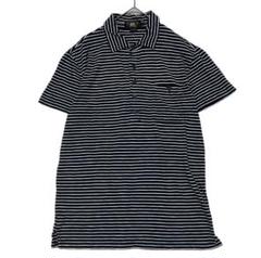RRL ポロシャツ XS フェード ブラック ダークグレー系 RRL ポロシャツ XS フェード ブラック ダークグレー系