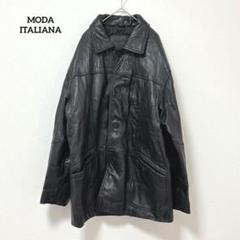 moda italiana モダイタリアーナ レザージャケット Lサイズ