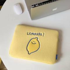 レモネード　ノートパソコンケース 韓国 かわいいレモン　新品未使用