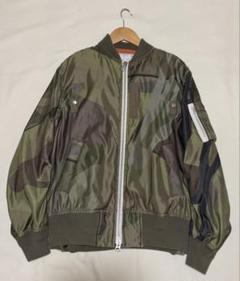希少美品　sacai フライトジャケット　ma-1 切り替え　バイカラー sacai - sacai 20ss FABRIC COMBO MA-1の通販 by om's shop