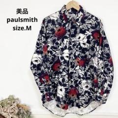 51 美品 paulsmith 薔薇　花柄　コーデュロイ　シャツ 51 美品 paulsmith 薔薇 花柄 コーデュロイ シャツ - メルカリ