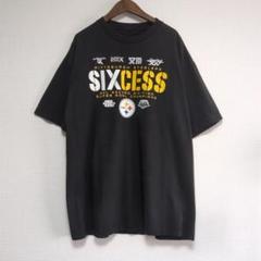 Pittsburgh Steelers SIXCESS Tシャツ ブラック