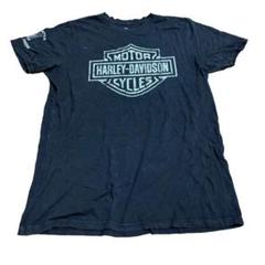 デカロゴ USA製 No.1 ナンバーワン ハーレーダビッドソン Tシャツ