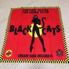 クリームソーダ ブラックキャッツバンダナ