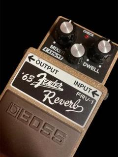 BOSS FRV-1 Fender Reverb 動作確認済みOK Boss FRV-1 Fender Reverb Made in Taiwan Effects Pedals Used