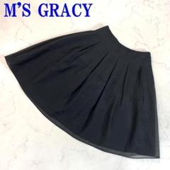M's GRACY 黒後ろリボンスカート♡38（M） M's GRACY 黒後ろリボンスカート♡38（M）