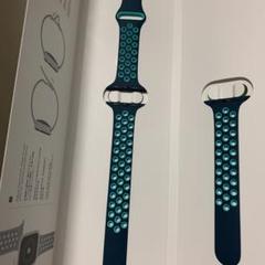 Apple Watch 40mm NIKEスポーツバンド ミッドナイトターコイズ
