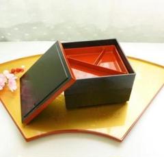 308/新品 松花堂 2段弁当 御前 幕ノ内 ハレの日　食器　和食器 器のサムネイル