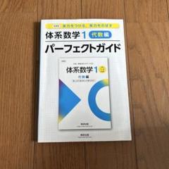 新課程実力をつける、実力をのばす体系数学1 代数編パーフェクトガイド　書込みなし