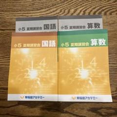 2025年最新】早稲アカ 小5の人気アイテム - メルカリ