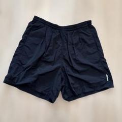 BURLAP OUTFITTERS ナイロンツータックハーフパンツ ブラック L