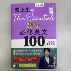 関正生のThe Essentials 語法必修英文100