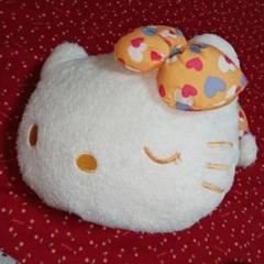 ハローキティ クッション ハート柄(ぬいぐるみ)