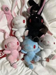 汎用うさぎ ぬいぐるみ まんまと罠にver. ひとくちサイズ ブラック 274 汎用うさぎ ぬいぐるみ まんまと罠にver. ひとくちサイズ