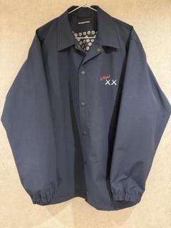 UNIQLO×KAWS コーチジャケット ネイビー ユニクロ×カウズ ナイロンのサムネイル