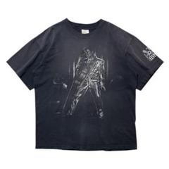 90s USA製 ELVIS エルヴィスプレスリー 半袖Tシャツ ボロ フェード