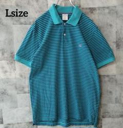 BROOKS BROTHERS BORDER POLO Lightblue L