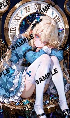名刺サイズのイラスト ⚠︎︎全て一点物です