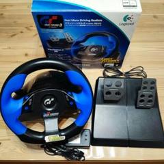 Logicool グランツーリスモ ハンドルコントローラー PS2 PC