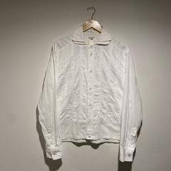ヨウジヤマモト プールオム 90s ダブルカラー シャーリングショート丈 シャツ