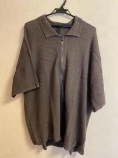 SHINYA KOZUKAの18SS ハーフジップオーバーニット