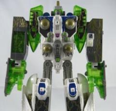 トランスフォーマースーパーリンク　ショックウェーブ 私は、しゃべれるんですよ」（TF スーパーリンク SD－04