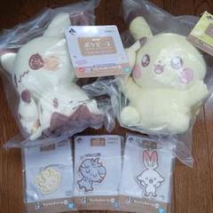 【新品未使用】ポケピース ラストワン ミミッキュ ピカチュウ ぬいぐるみ ポケピース 一番くじ ラストワン ミミッキュピカチュウ
