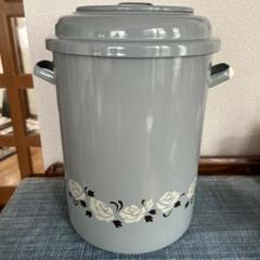 レトロビンテージ　BIGホーロー缶　最終お値下げ レトロビンテージBIGホーロー缶最終お値下げ