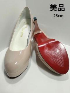 【ほぼ新品】Travel shoes ハイヒール パンプス　レッド底　25cm