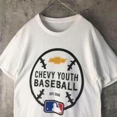 Z2059古着　Tシャツ ホワイト　バックプリント　90s Y2K