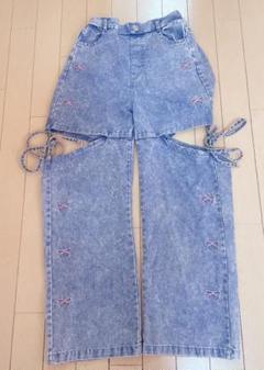 radyrady バースデイ　リボン　パンツ　150