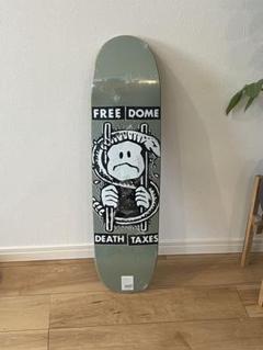 新品FREEDOME DEATH AND TAXES 8.125スケートボード