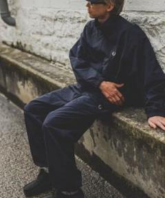ジャケット・アウター L BEAMS FRED PERRY FP SHELL JK 25SS NAVY Textured Tennis Bomber - Navy | Mens Coats & Jackets
