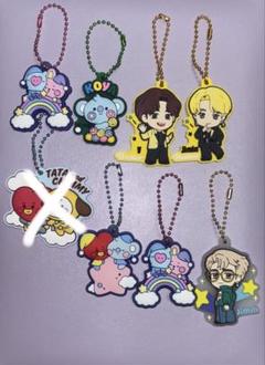 BT21 ラバーマスコット タイニータン JIMIN V 7個セット
