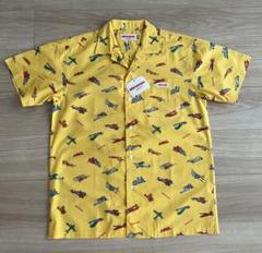 新品 miki house men’s ミキハウス 開襟 オープンカラー シャツ