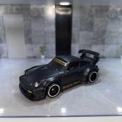 ホットウィール　プレミアム RWB Porsche 930 ブラック モデルインプレッション】 Hotwheels Silhouettes RWB Porsche